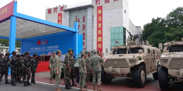 China’s ball-shaped recon drone debuts in joint drill with Nepal
