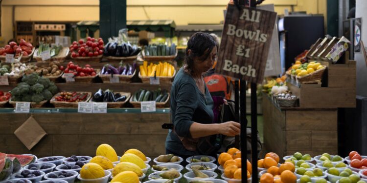 UK inflation holds at 2.2% but services prices keep BoE on alert