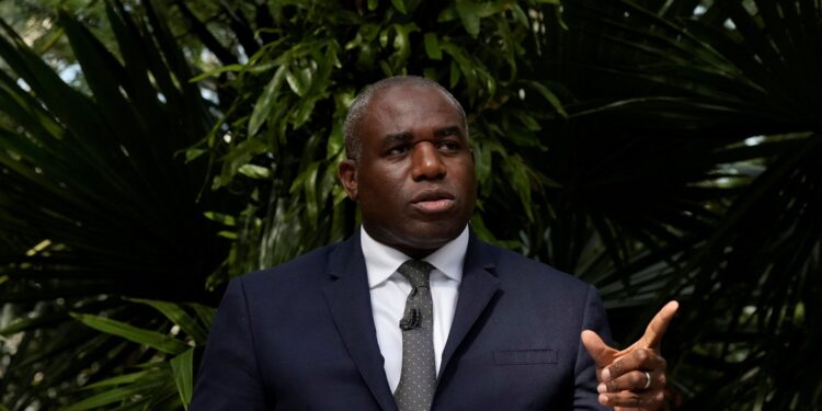 Britain’s Lammy holds emergency meeting over Lebanon