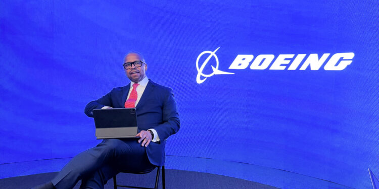 Boeing’s space and defense chief exits in new CEO’s first executive move