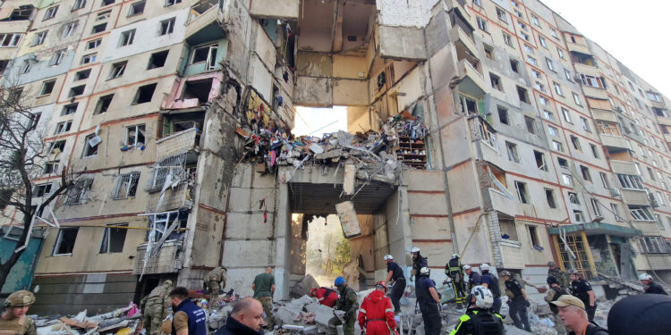 Russia strikes apartment block in Ukraine’s Kharkiv, three killed, 34 injured