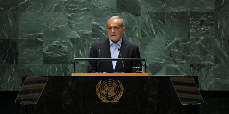Iran’s Pezeshkian says Tehran ready to work with world powers to resolve nuclear standoff