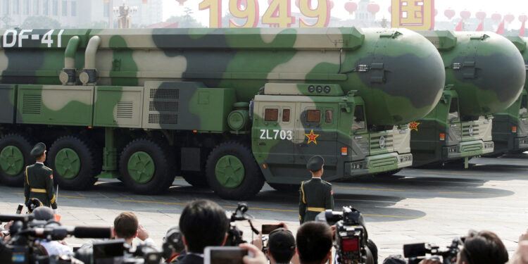 PLA launches intercontinental ballistic missile to high seas in Pacific Ocean