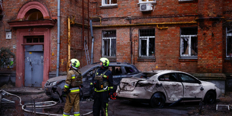 Russia launches overnight drone strike on Kyiv