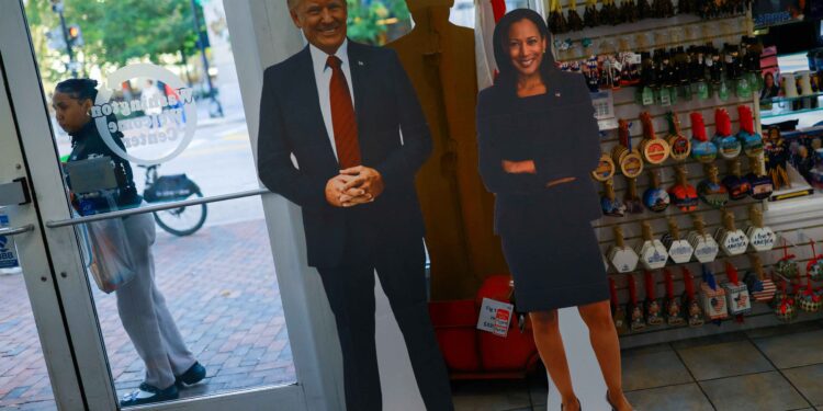 Harris campaign shifts strategy as anxiety rises over Trump gains
