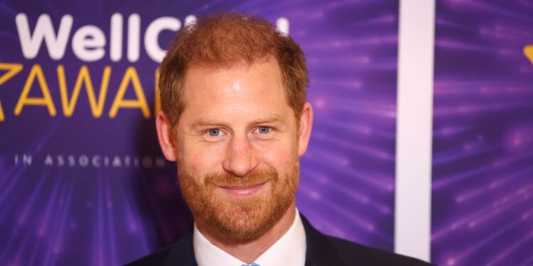 All smiles, Prince Harry returns to the UK for children’s charity event