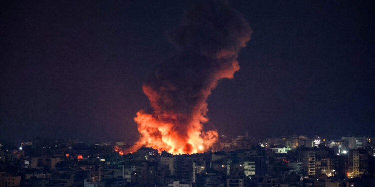 Heavy strikes shake Beirut as Israel expands Lebanon campaign
