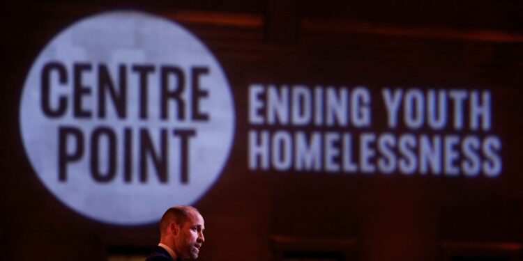 Britain’s Prince William says he is “here to help” people in need