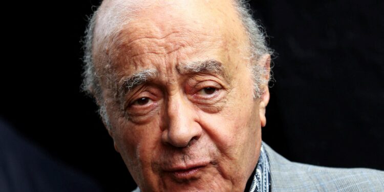 Over 400 alleged victims of ex-Harrods boss Al Fayed come forward
