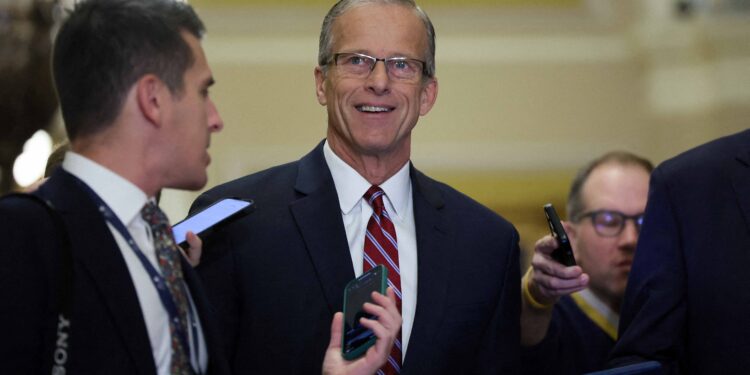US Senate Republicans pick insider John Thune as their next leader