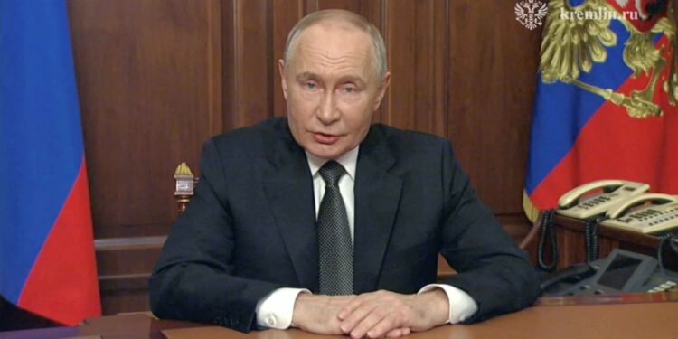 Putin says Ukraine war is going global