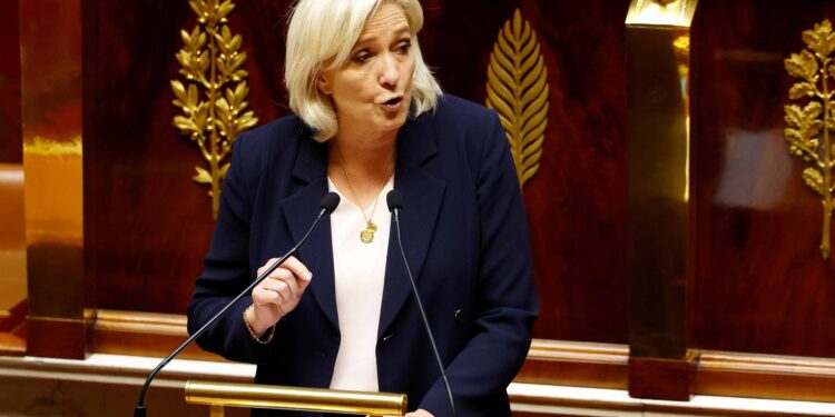 French prosecutor seeks 5-year ban from office against French far right leader Le Pen
