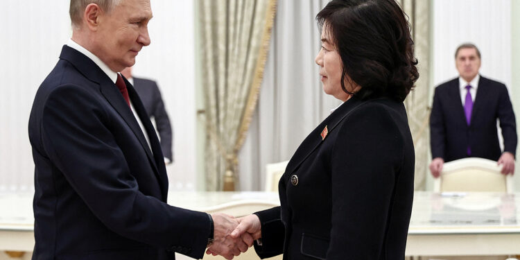 Putin hosts North Korean foreign minister on Russia’s ‘unity day’