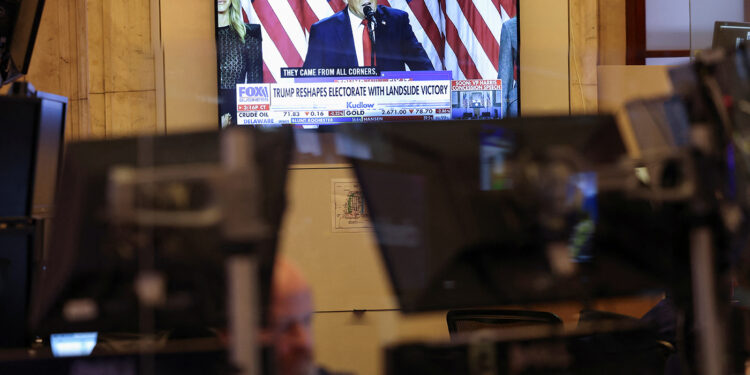 Headwinds hit Trump-fueled rally in US stocks