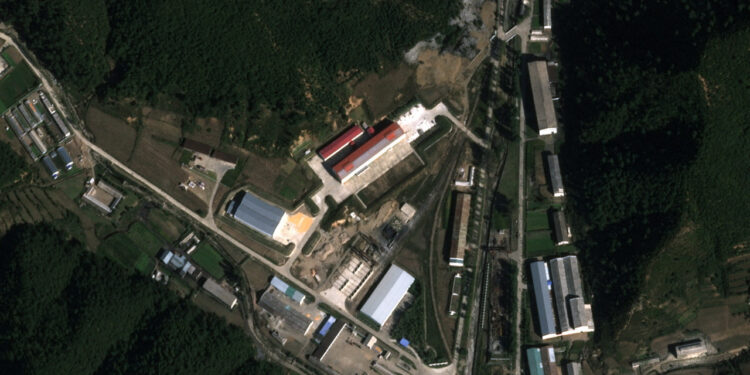 Satellite images suggest North Korea expanding missile plant, researchers say