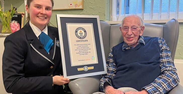 World’s oldest man dies aged 112 in England