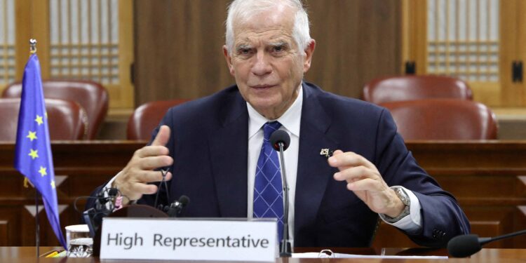 EU’s Borrell proposes suspending Israel dialogue over Gaza war concerns