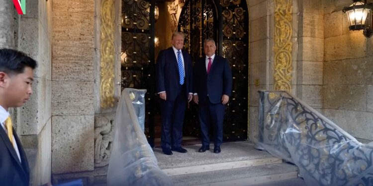 Hungary’s Viktor Orban meets Trump, Musk at Mar-a-Lago