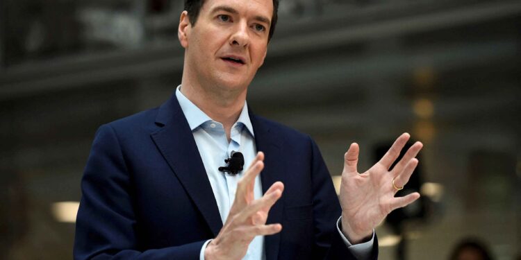 Woman charged with stalking ex-UK finance minister Osborne and wife