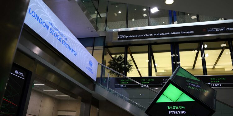 London stocks gain on Christmas Eve, Vistry falls on profit warning