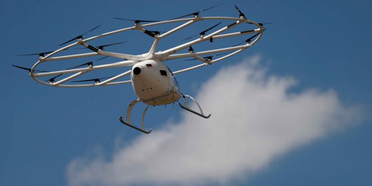 German air taxi start-up Volocopter files for insolvency