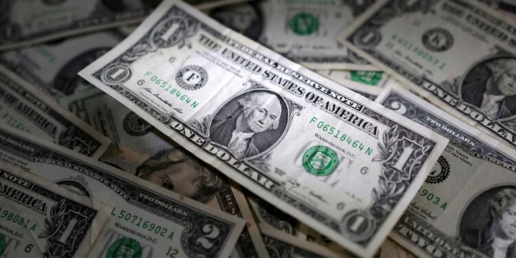 Dollar stands tall in 2024, propped up by cautious Fed, Trump trade