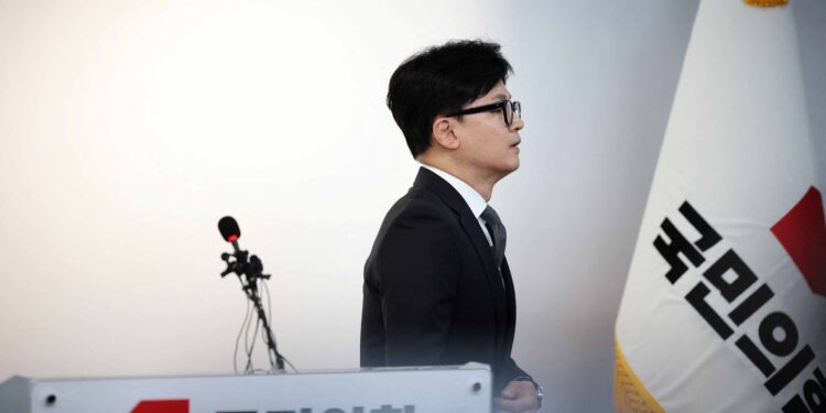 Ruling party leader says South Korea president must be suspended as soon as possible