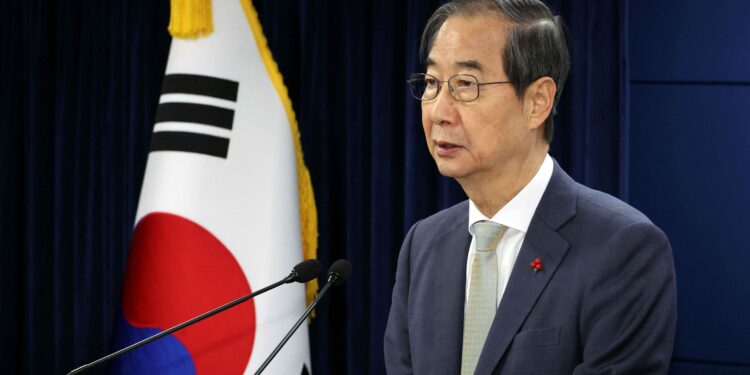 South Korea acting president Han calls for speedy implementation of 2025 budget