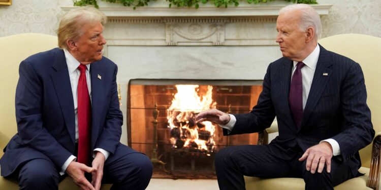 Biden, Trump send different Christmas messages