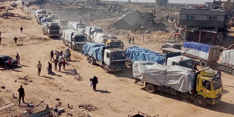 Gazans’ joy at ceasefire dims as they visit ruined homes, dig for the dead