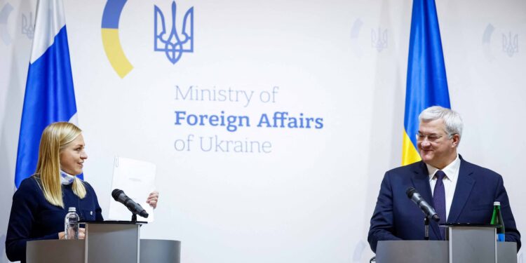 NATO membership only credible security guarantee for Ukraine, Finnish foreign minister says