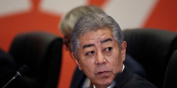 Japan has no choice but to strengthen defence, foreign minister tells new Trump administration