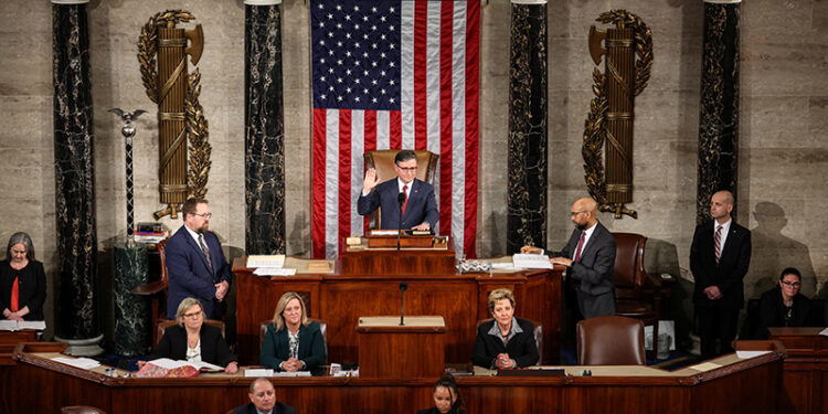 Trump’s Republicans reelect Mike Johnson US House Speaker despite dissent