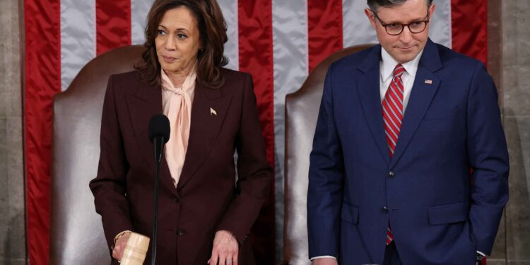 US Congress certifies Trump election victory with Harris presiding