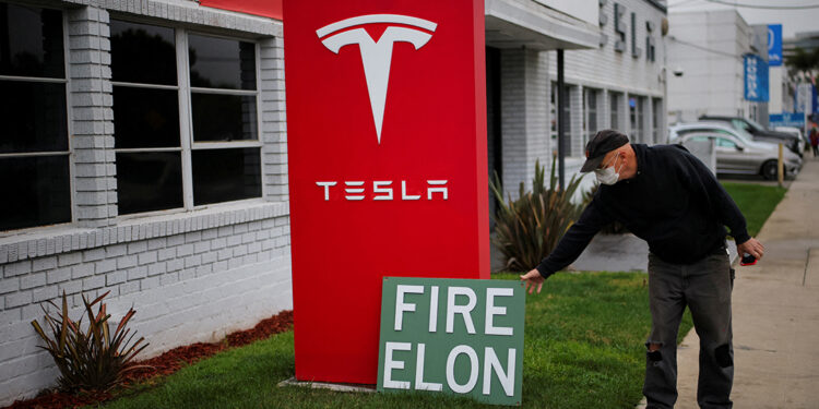 Tesla investors brace for another year of sales decline as Musk backlash grows