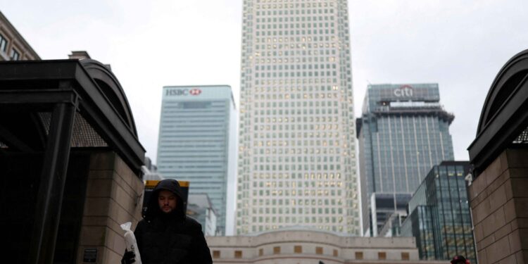 London’s Canary Wharf office vacancies hit new record, data shows