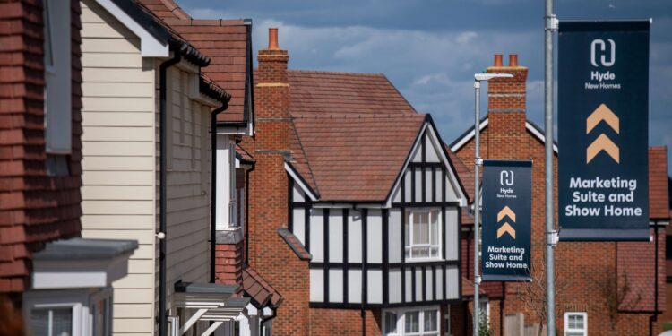 UK house prices fall as market feels tax break hangover