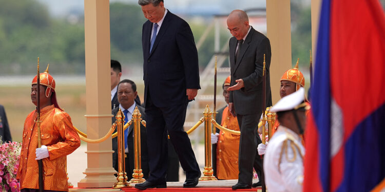 Cambodia eyes more China help as Xi visits amid US tariff standoff