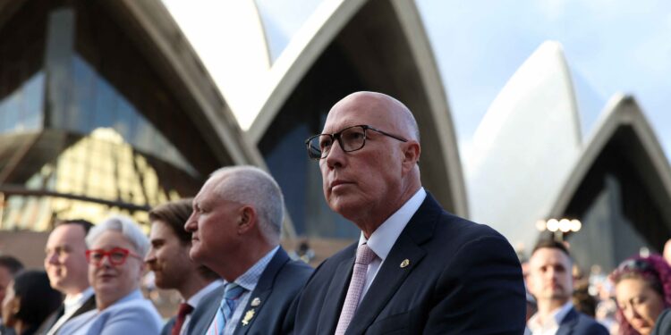 Australia’s young voters set aside disillusionment to keep out right-wing