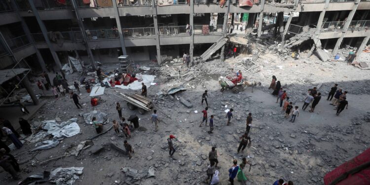 Israel strikes pound Gaza, killing 60, ahead of US talks on ceasefire