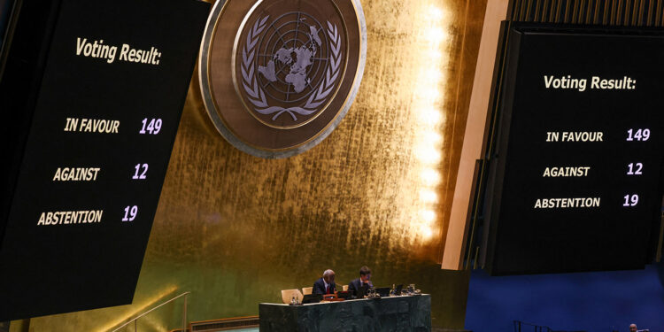 United Nations overwhelmingly demands immediate Gaza ceasefire over US, Israel opposition