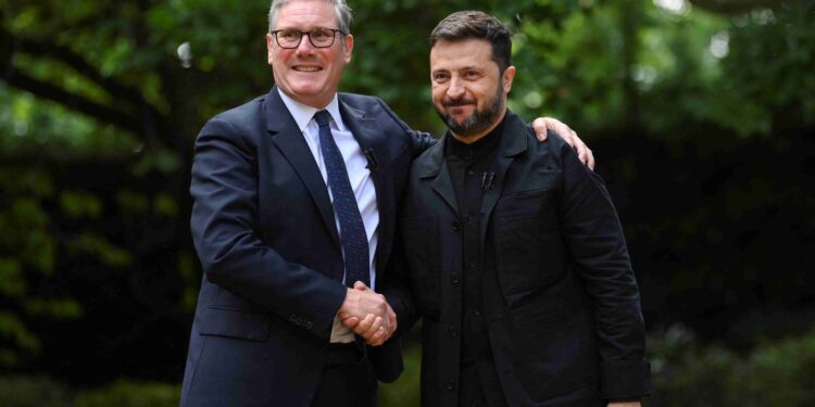 Starmer and Zelenskiy agree military production project in London