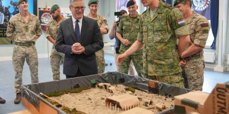 At NATO, UK’s Starmer pledges increase in defence spending to 5%