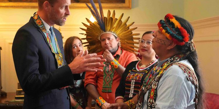 Support Indigenous People to protect nature, UK’s Prince William says