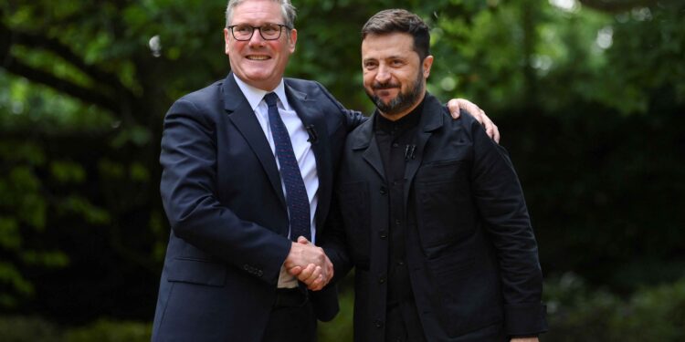 Starmer and Zelenskiy agree military production project in London