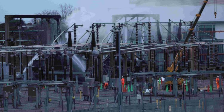 Fire that led to Heathrow shutdown caused by substation component failure, energy operator says