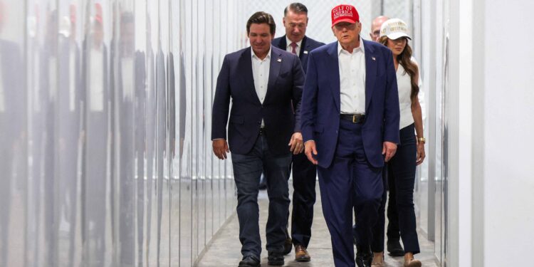 Trump tours ‘Alligator Alcatraz’ as he pushes for more deportations