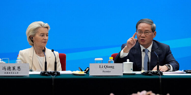 China premier, EU chief stress cooperation as Trump tariffs bite