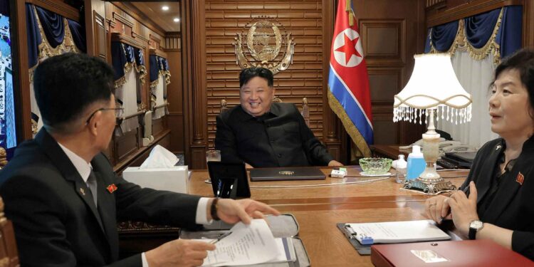 North Korea’s Kim Jong Un crossed border into China via train, state media says