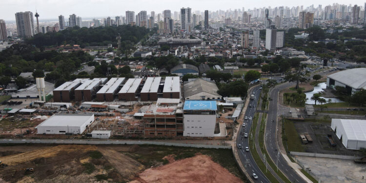 Construction still in progress in Belem as Brazil readies to host COP30